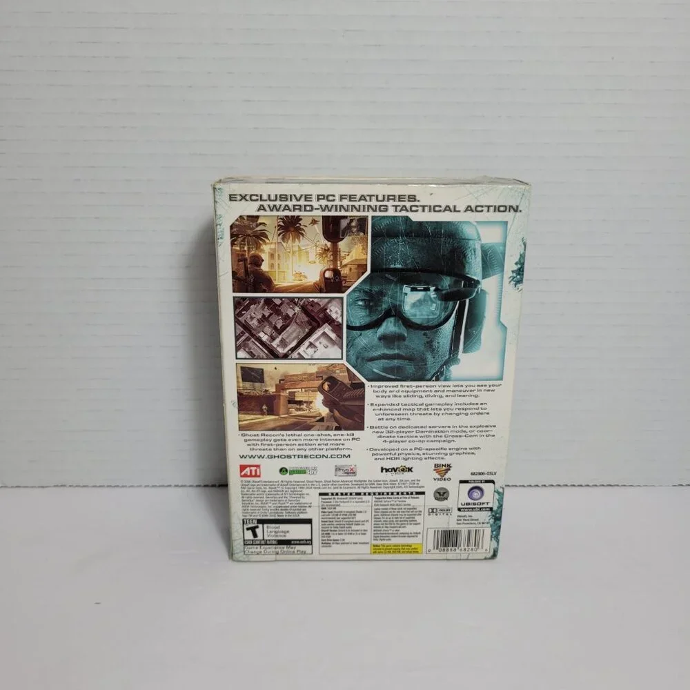 Tom Clancy's Ghost Recon Advance Warfighter PC CD-Rom Ubisoft New Sealed